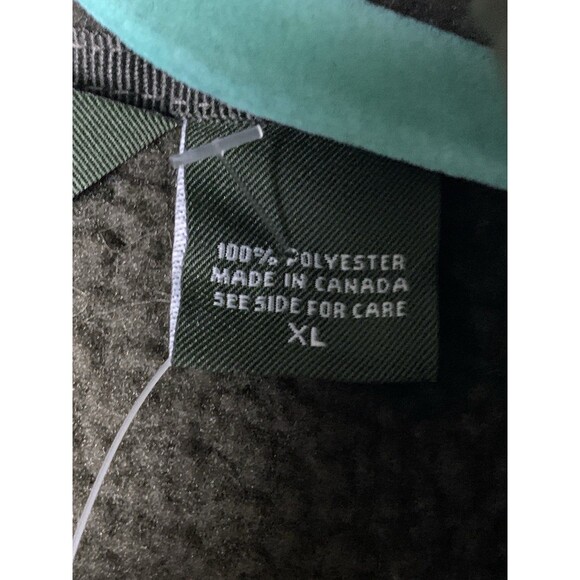 Eddie Bauer Vest Mens Size XL Brown Full Zip Ribbed Outdoor Fleece Pockets - Picture 6 of 10